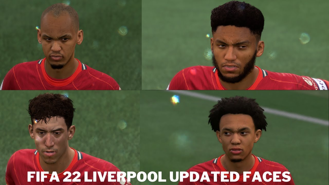 FIFA 22 | LIVERPOOL  NEW UPDATED PLAYERS FACES