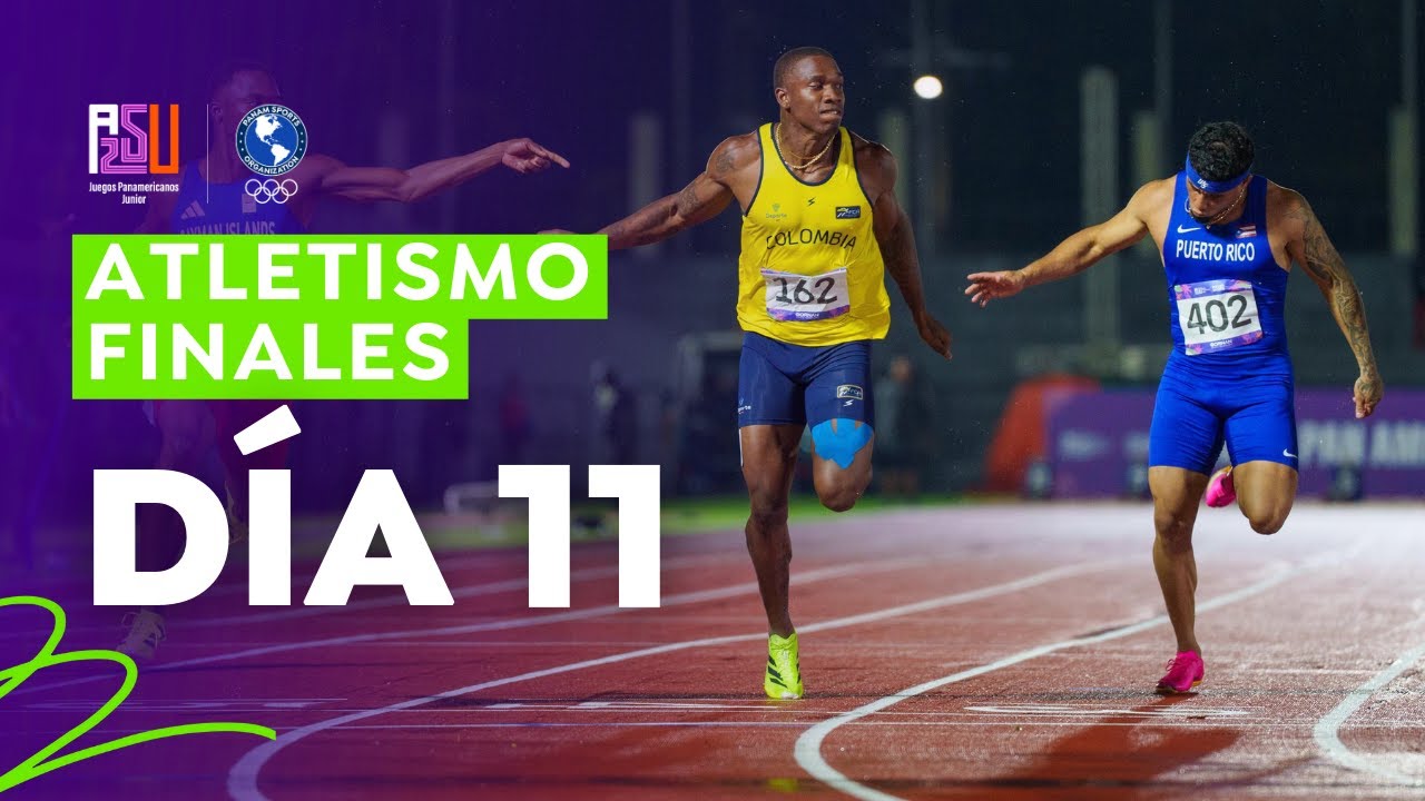 Finales de Atletismo - Juegos Panamericanos Junior ASU 2025