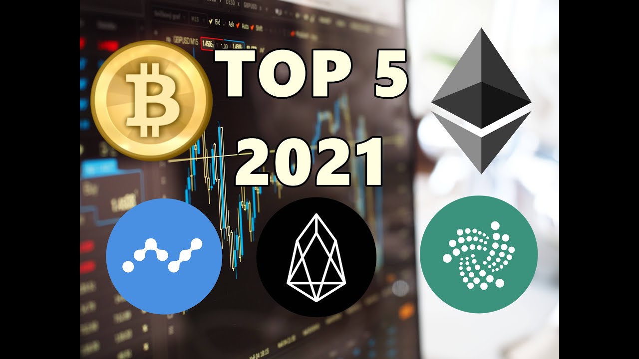As 5 criptomoedas mais promissoras para voc&ecirc; investir em 2021