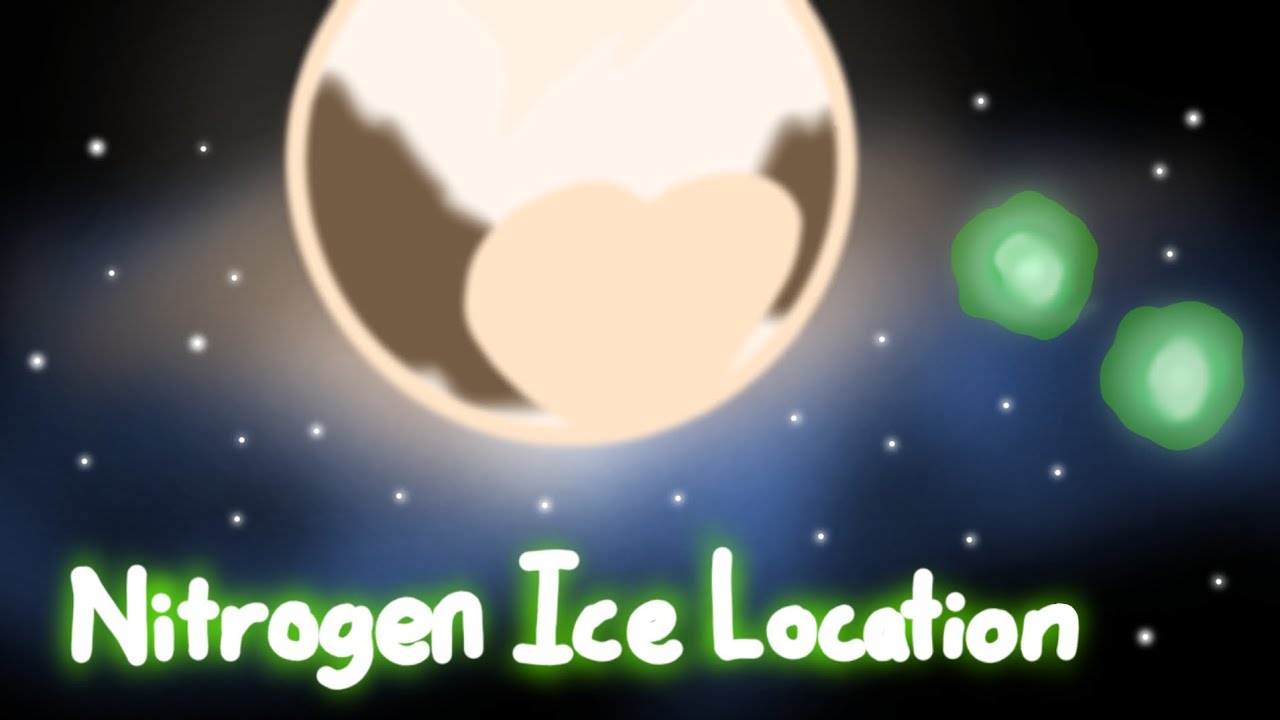 Pluto's Nitrogen Ice Location | Space Simulator 