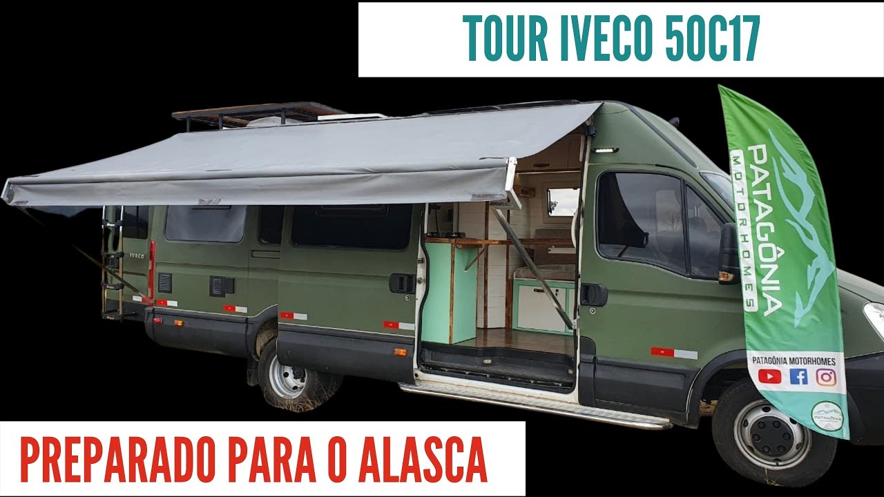 TOUR COMPLETO NO MOTORHOME IVECO 50C17