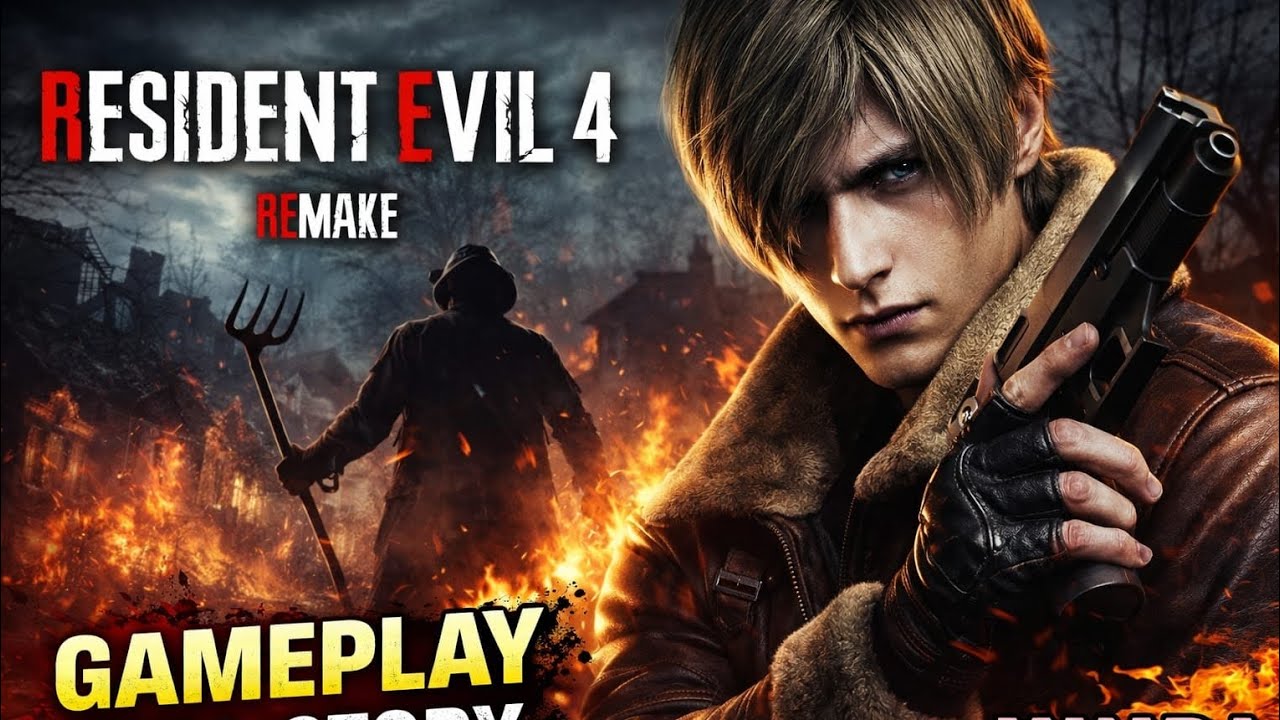 ⚡ Leon vs Zombies – Epic Survival Horror Gameplay Hindi Dub | Part 9 🔥| resident evil 4 remake hindi