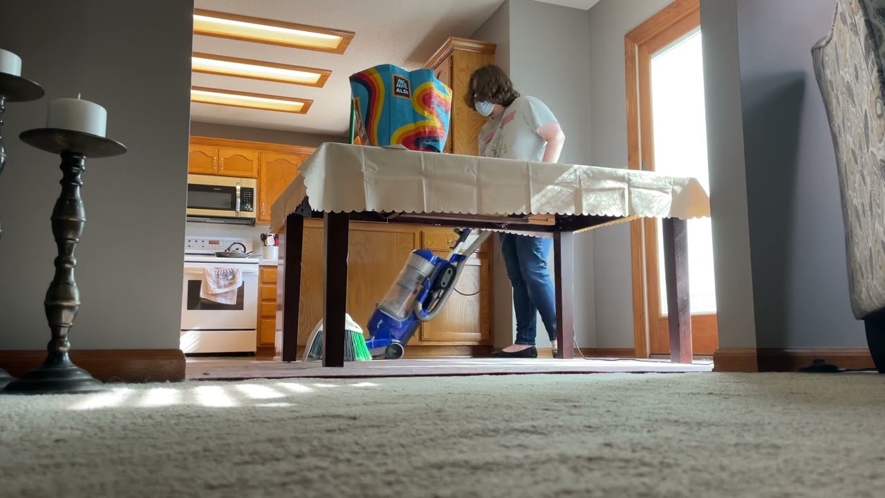 (Male Content) EVEN MORE Of Some Femboy Vacuuming In Black Flats 🥿 🥿