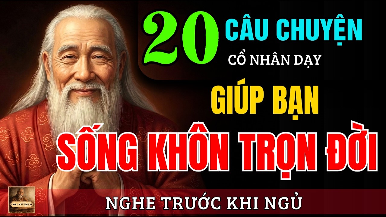 20 Câu Chuyện NGẪM NGHĨ THÂM TRẦM Cổ Nhân Dạy Giúp Bạn SỐNG MINH MẪN TRỌN ĐỜI | Triết Lý Sống