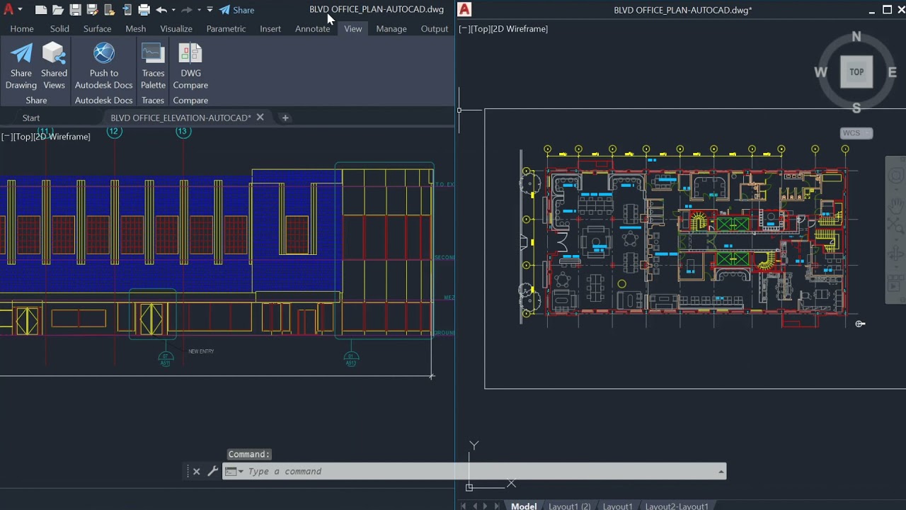 Introducing the Floating window feature | AutoCAD 2022