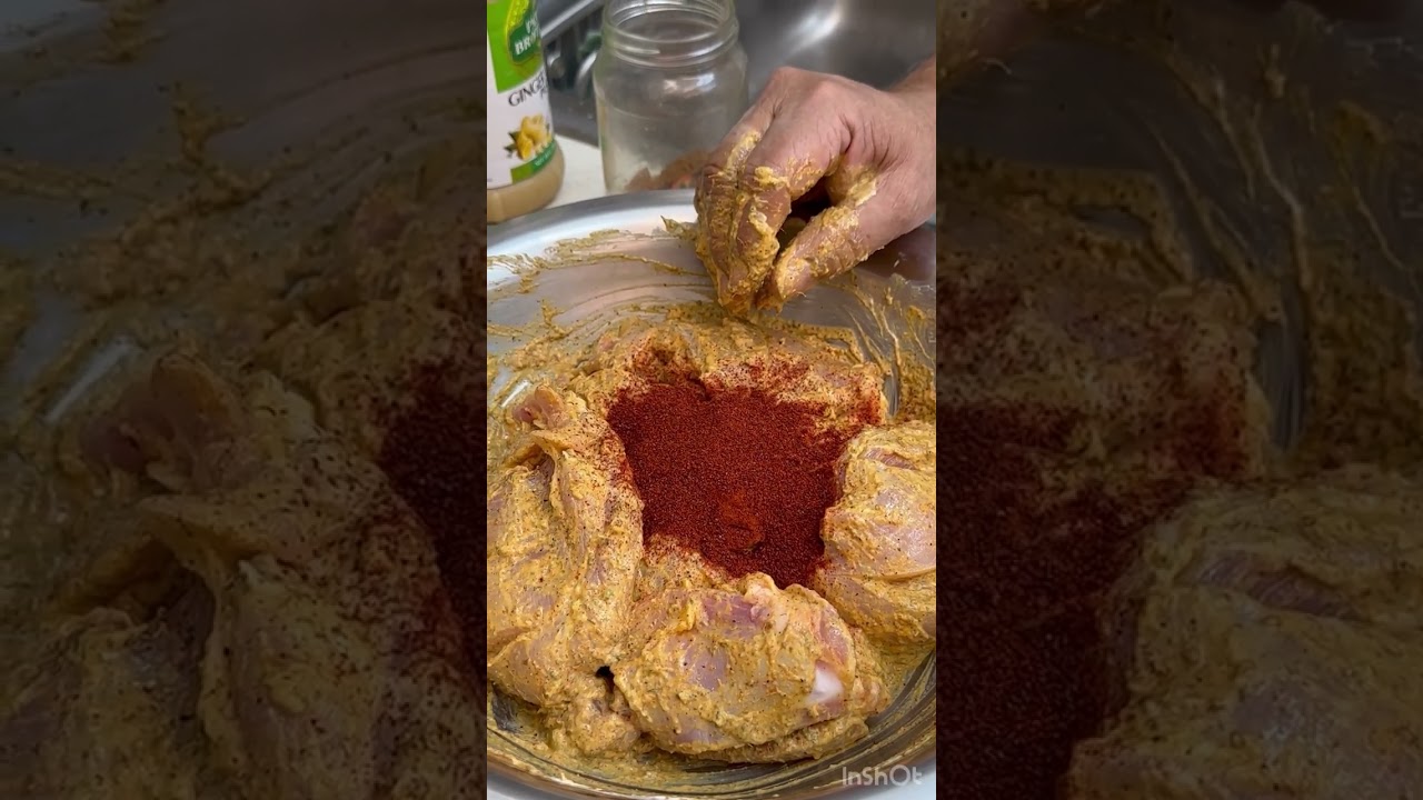 Dry chicken