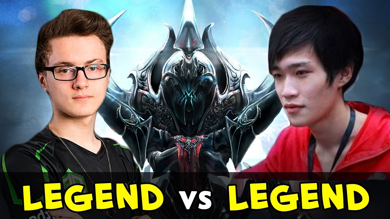 Легенда Доты 1 против Легенды Доты 2 — Yaphets vs Miracle mid