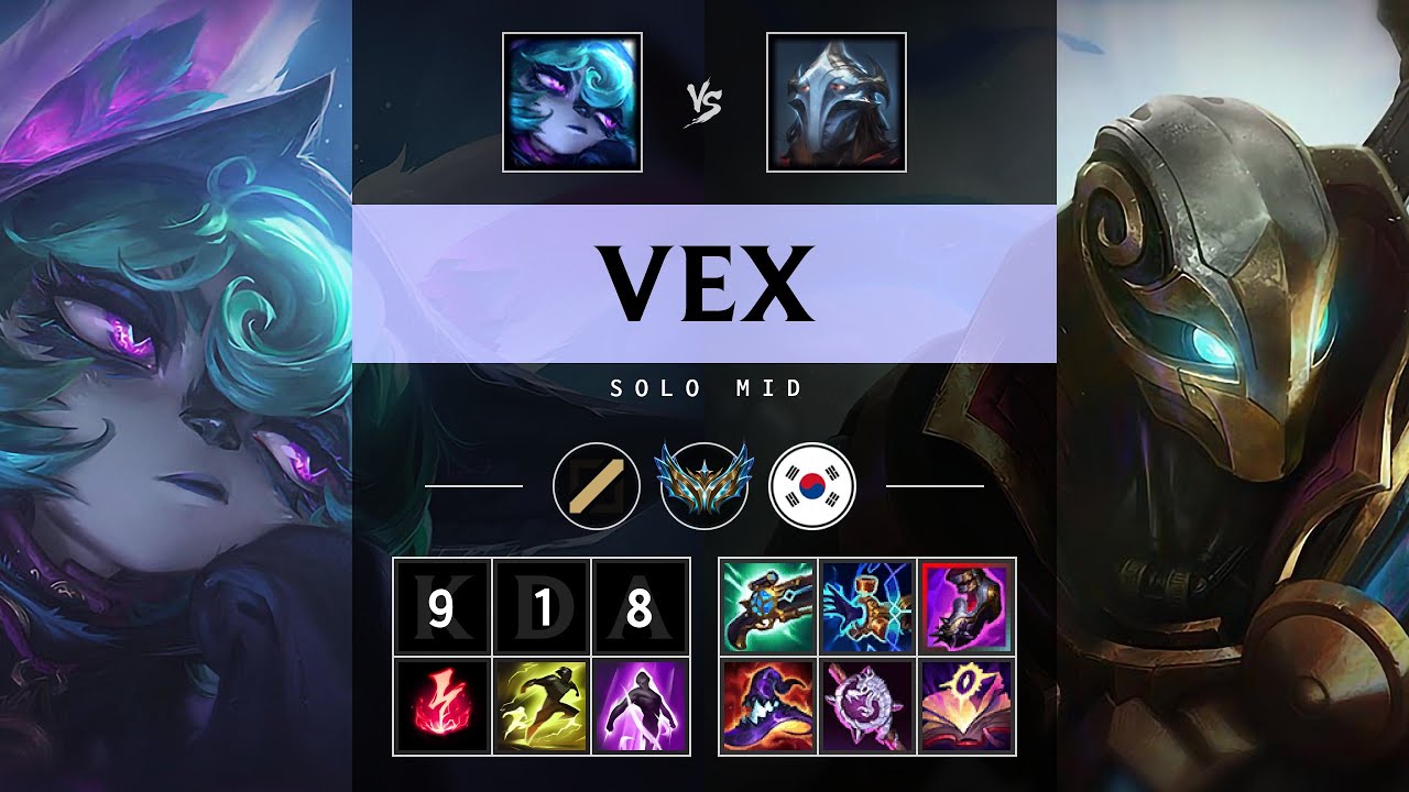 Vex Mid vs Viktor - KR Challenger Patch 25.11