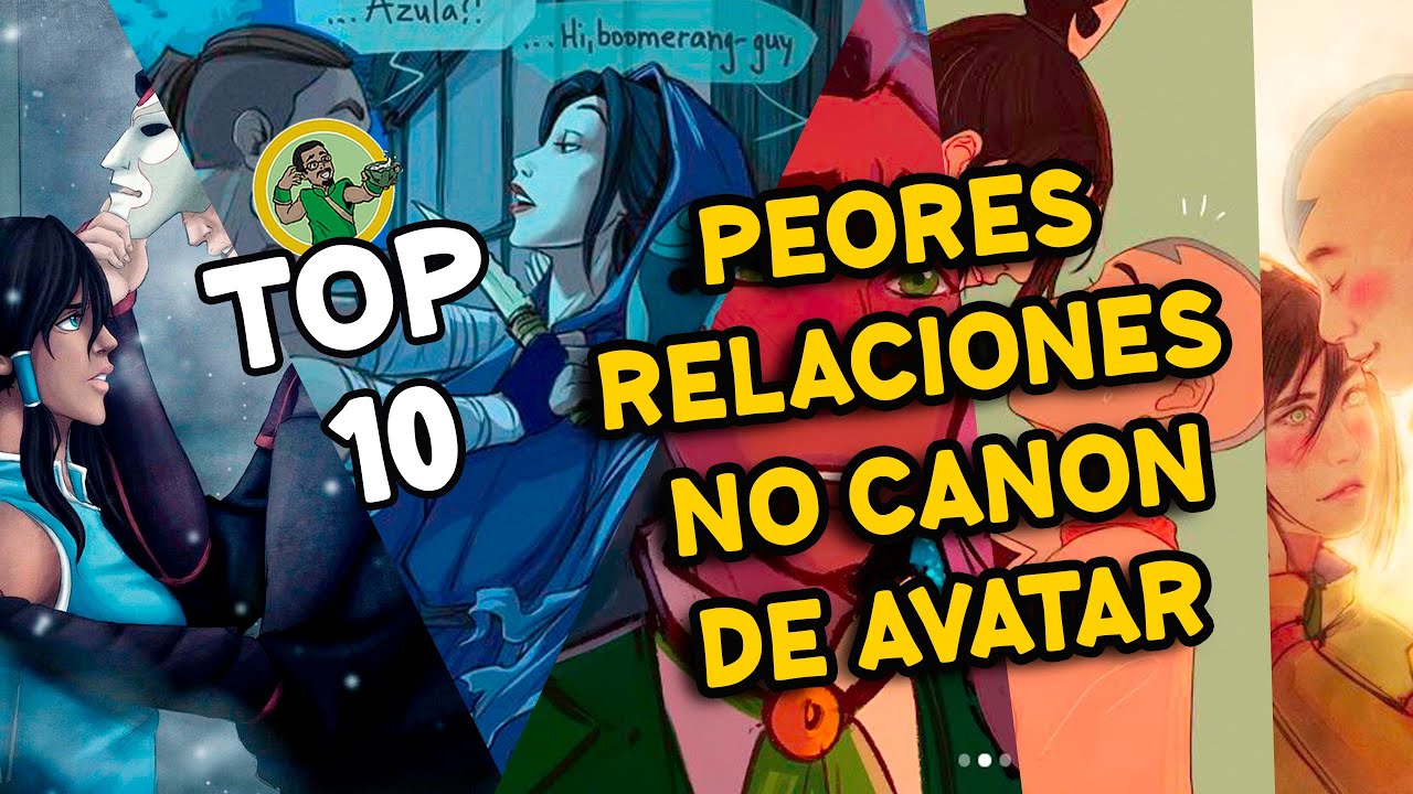 Top 10 peores parejas no canon de avatar