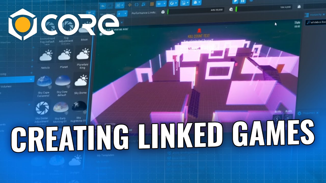 Core Academy: Creating Linked Games