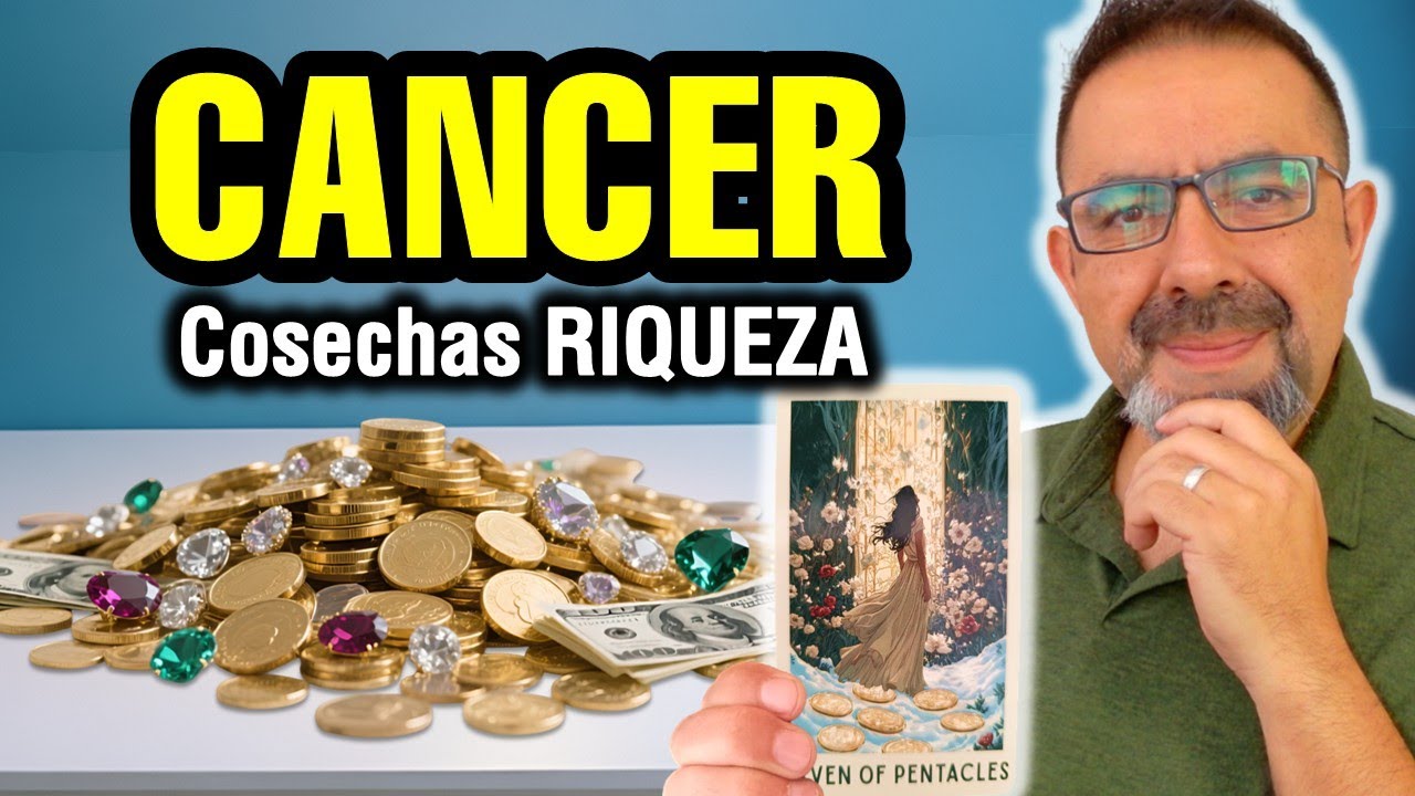 Cáncer ♋️ Cosecha MILLONARIA. Tiempo de recibir ORO 🔮 TAROT de dinero