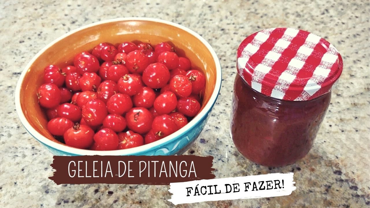 Geleia de Pitanga fácil de fazer
