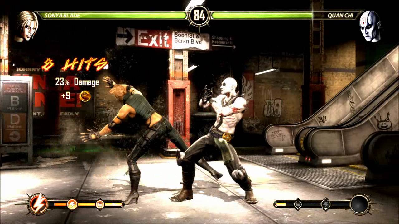 MK9 Sonya Arcade Ladder Undefeated Expert