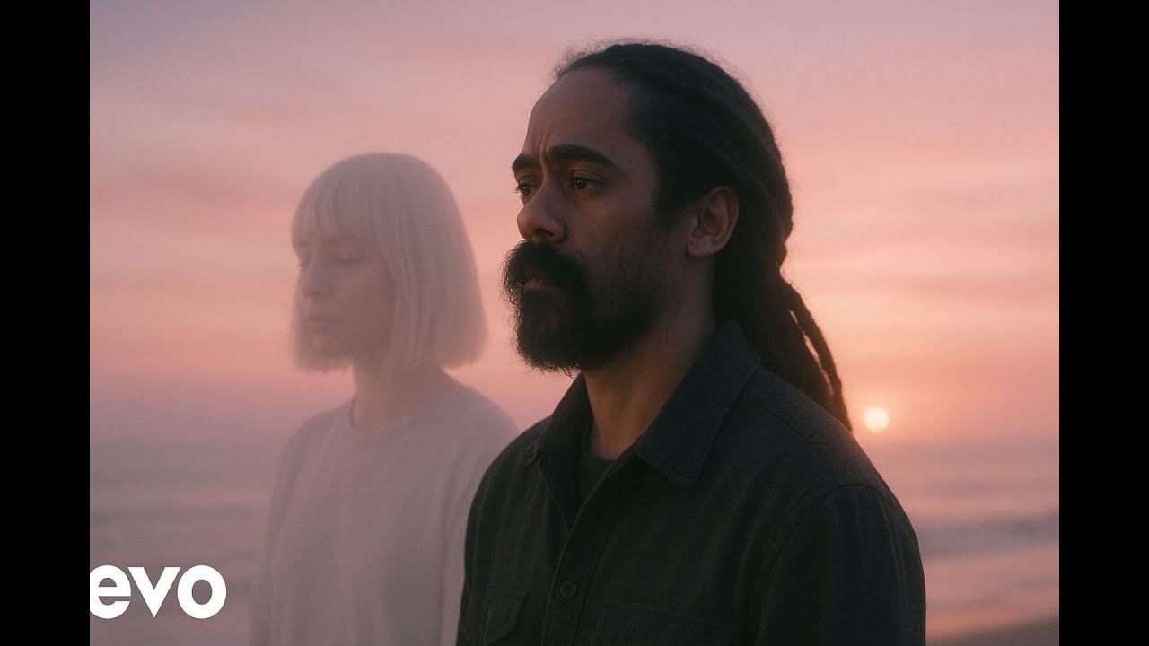 Sia ft Damian Marley- Still Calling Your Name at Dawn (Lyrics Visualizer)