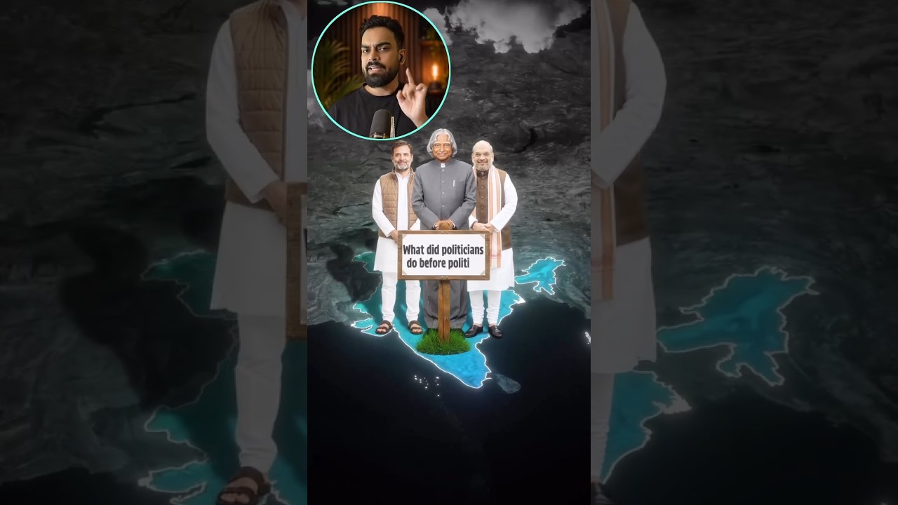 What were our politicians' jobs before entering politics? #shorts #india #facts
