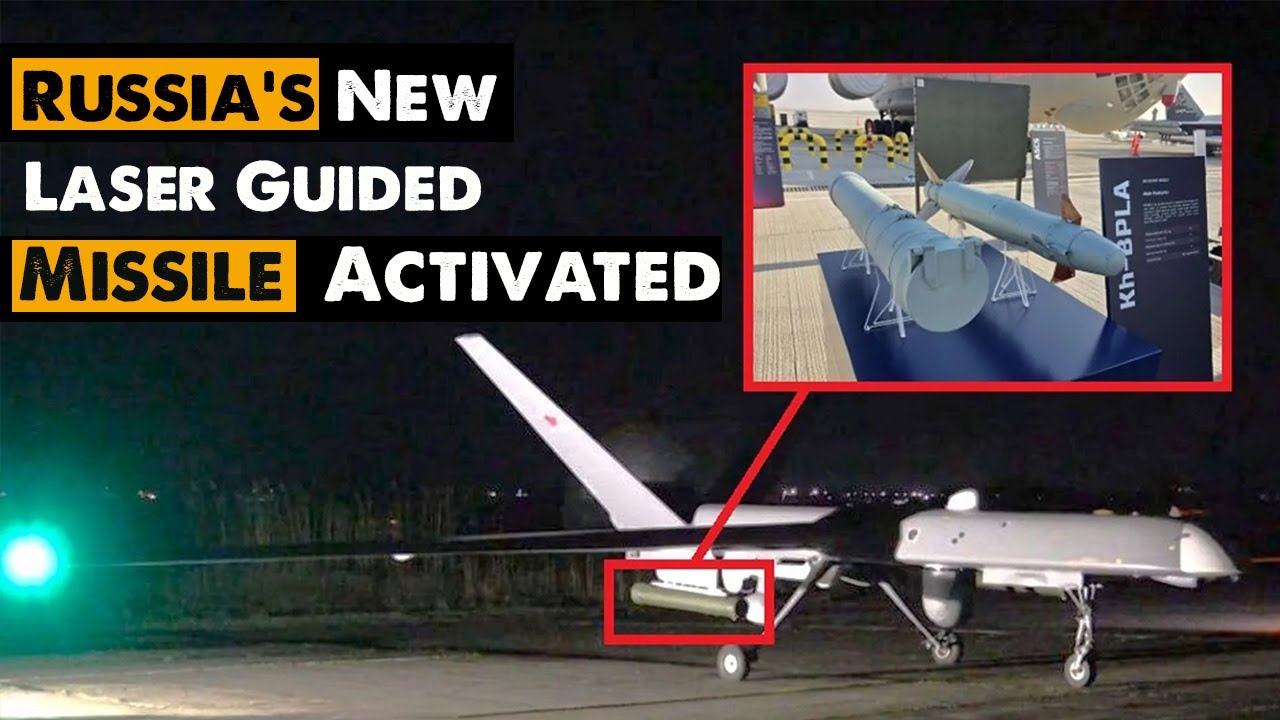 Russia's Orion Drone Spotted With Kh-BPLA  Laser Guided Missile &mdash; Big Upgrade!