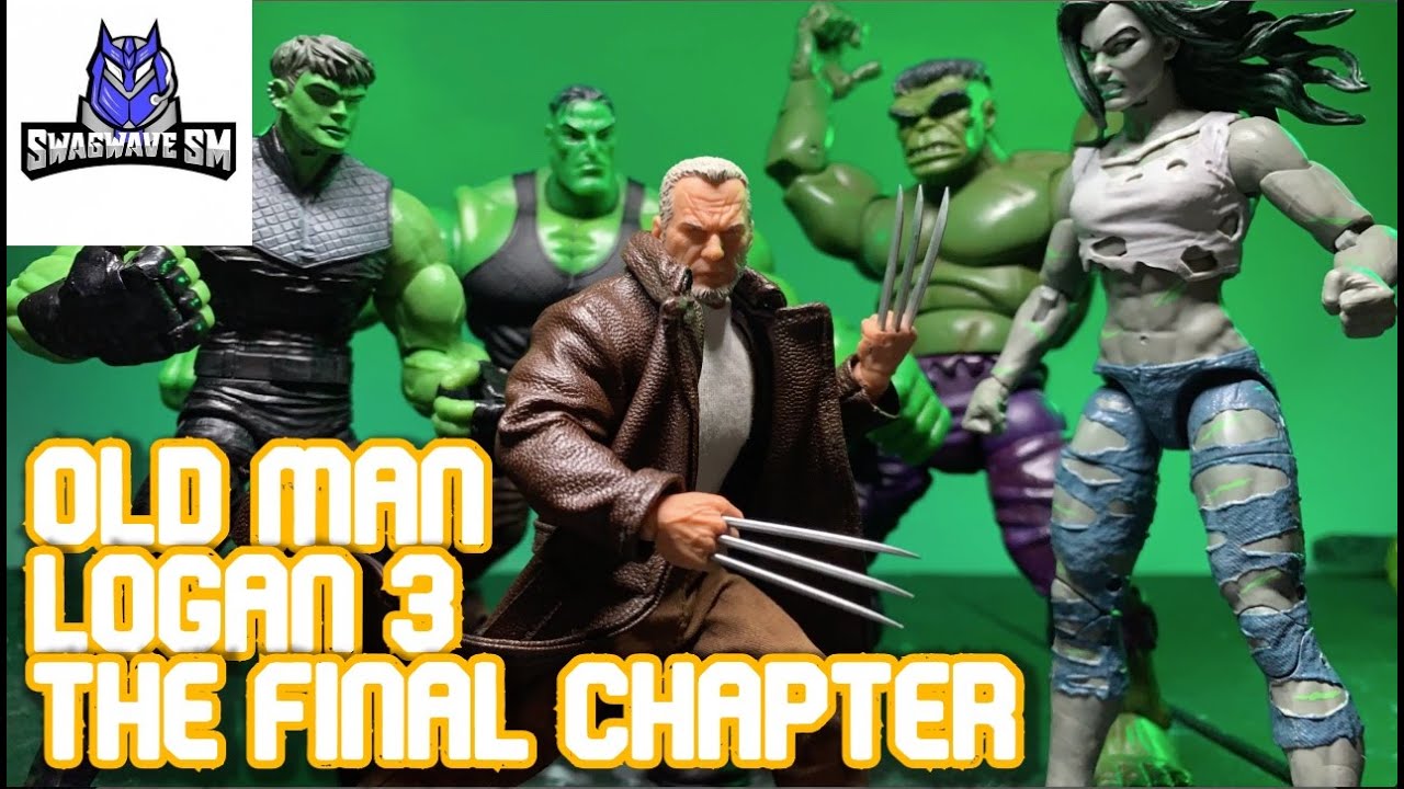 X-men Old Man Logan 3 -Wolverine vs The Hulk Gang (Halloween Special)[Stop Motion]