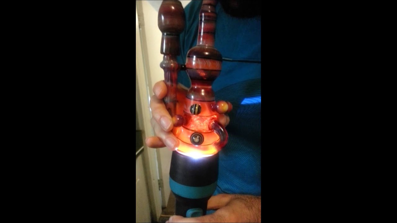 Flameworked worked klein recycler