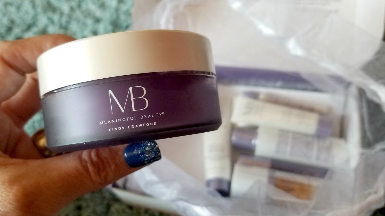Meaningful Beauty Cindy Crawford Product Line Unboxing Review