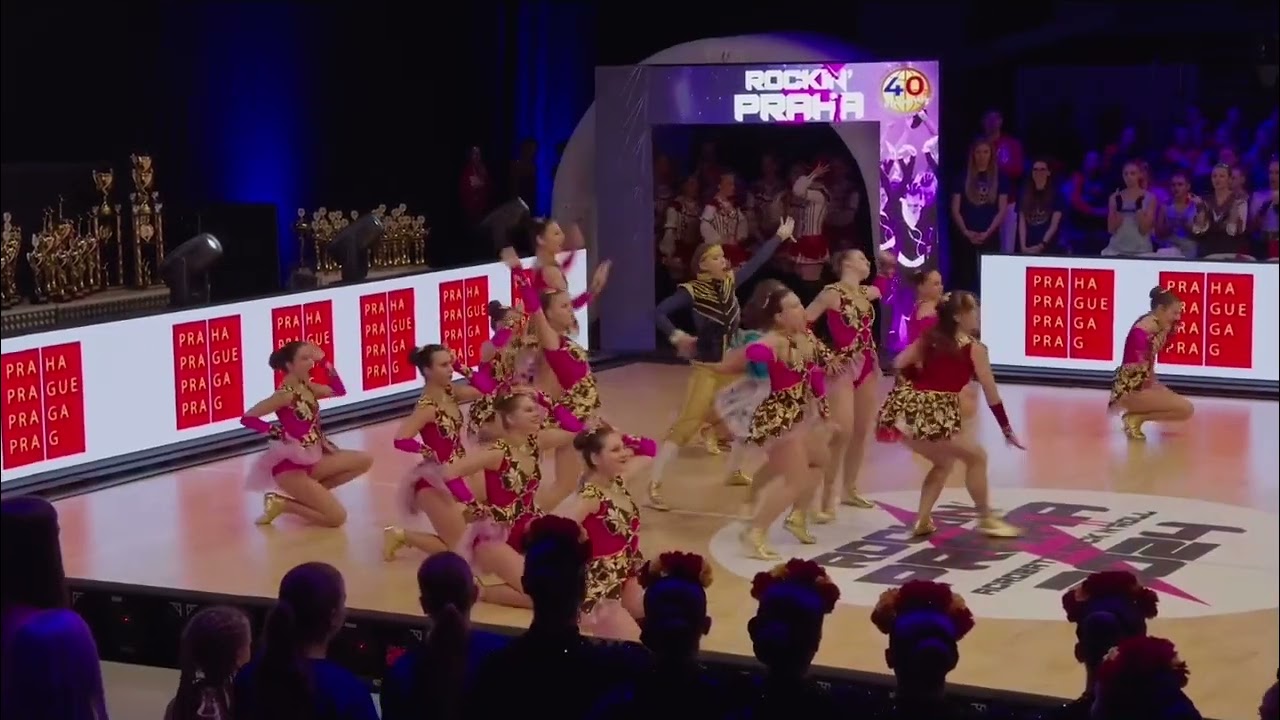 CHAMPIONNAT DU MONDE 2024 rock sauté formation ladies