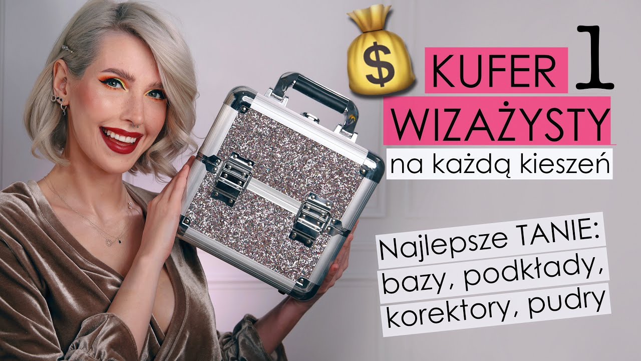 😍KUFER WIZAŻYSTY na KAŻDĄ KIESZEŃ- Poznaj TANIE PEREŁKI do PROFESJONALNEGO MAKIJAŻU❤️