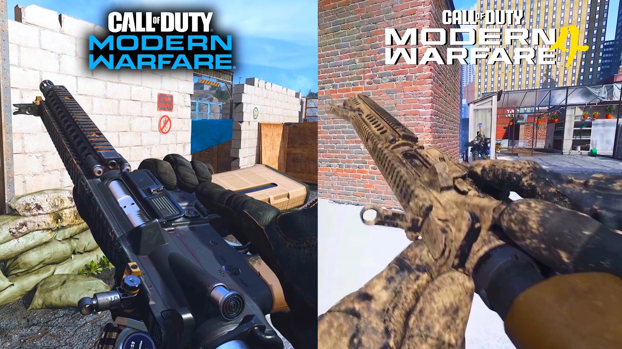 Cod: Modern Warfare 4 vs MW2019 - Graphic, Physics & Details Comparison