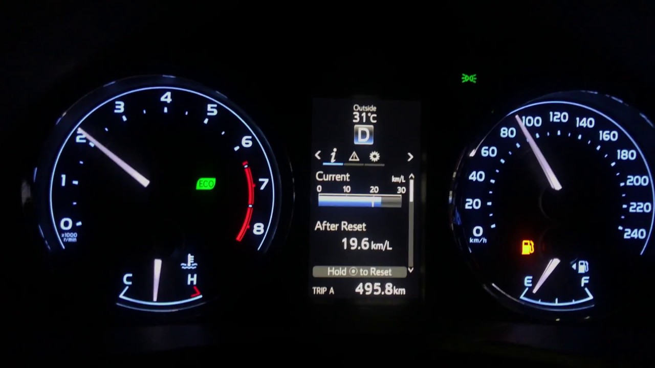 Toyota Altis 1.6 (2018) Fuel Average (20km/L) on Ring Road Part 1