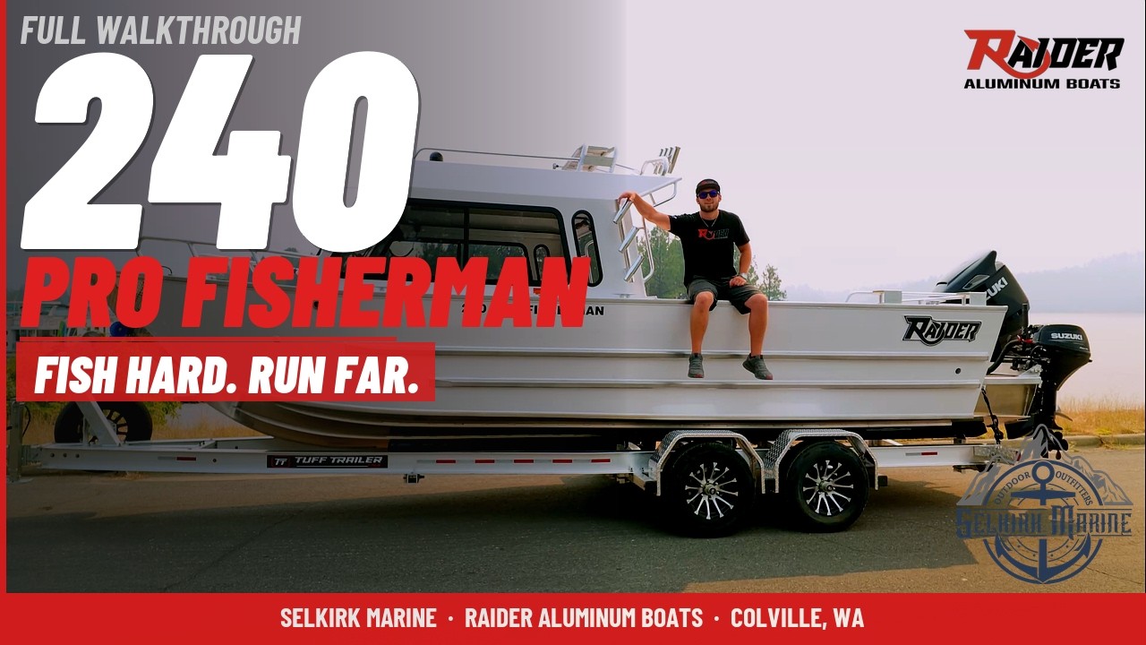 Самый &laquo;неубиваемый&raquo; 24-футовый катер на воде? &mdash; Обзор Raider 240 Pro Fisherman