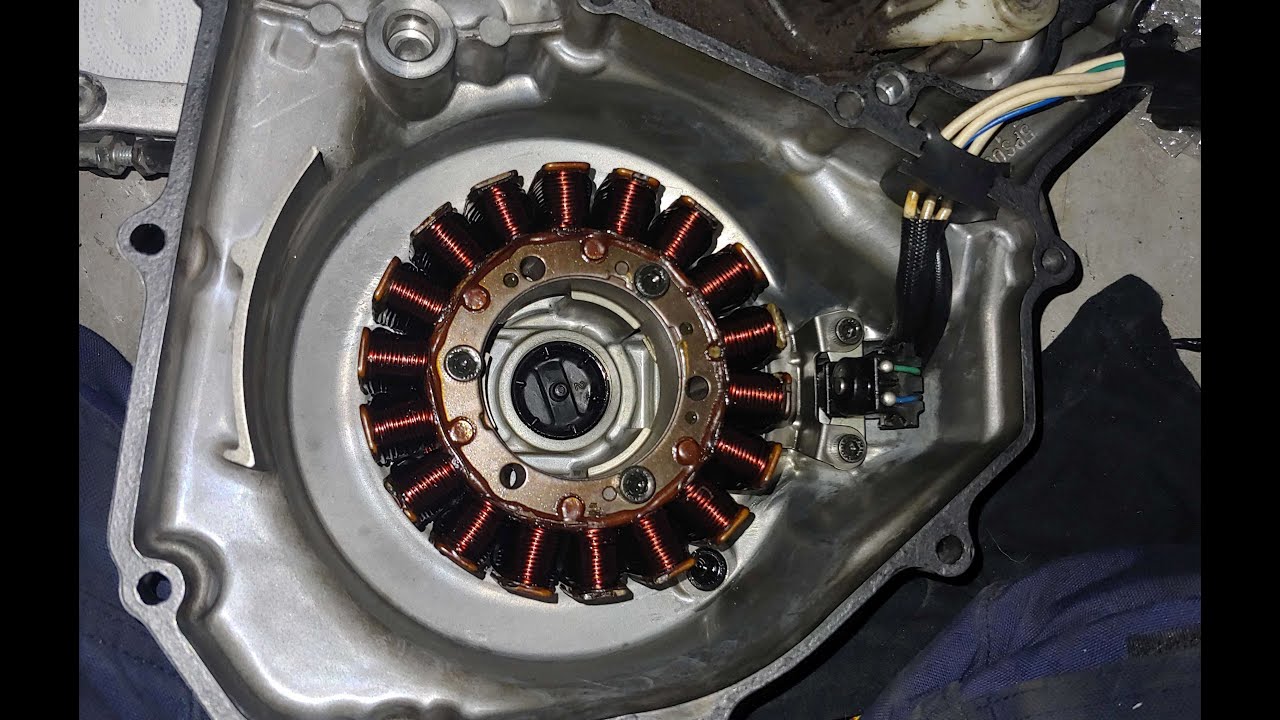 TDM 900 stator removal and reinstallment