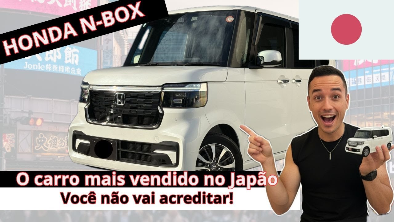 HONDA N-BOX: POR QUE É O CARRO MAIS VENDIDO NO JAPÃO? (Custo de Vida e Vantagens das Kei Cars)