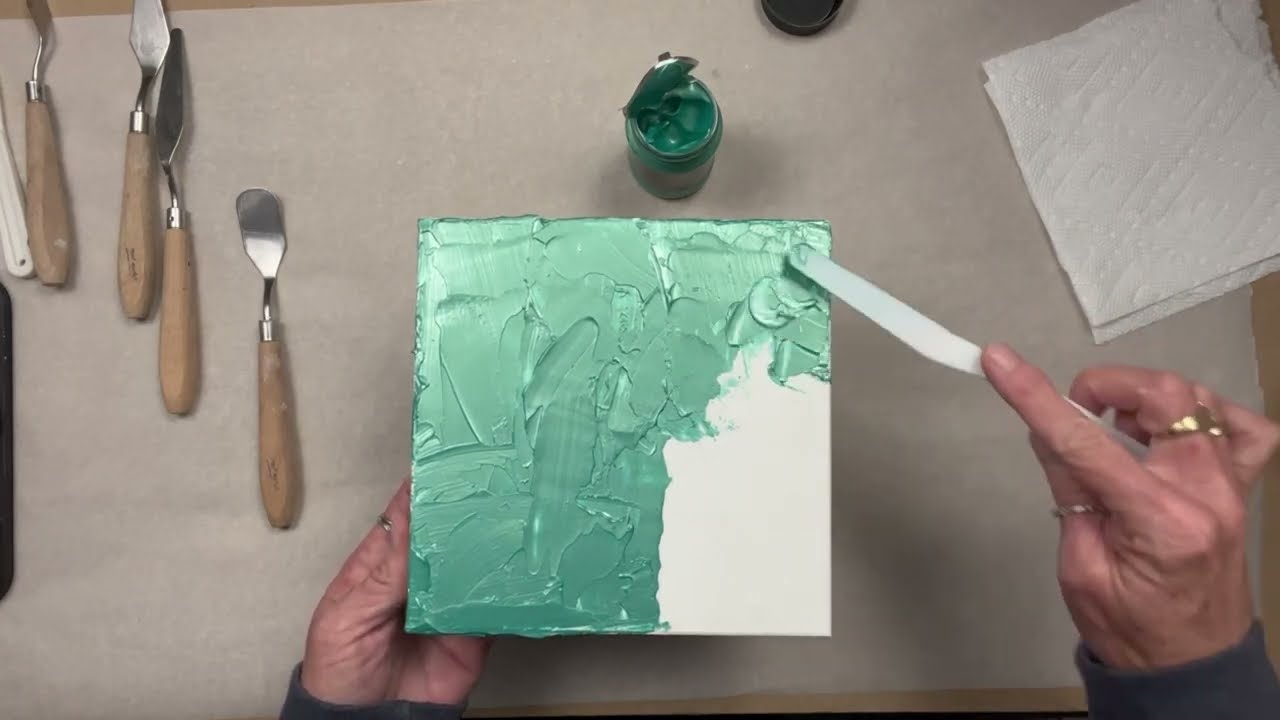 How to Use Pentart Metallic Cracking Paste