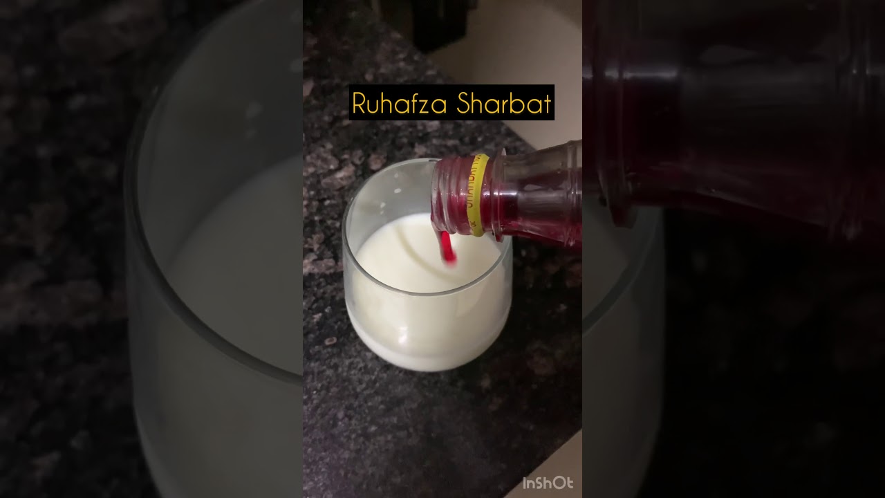 Ruhafza Sharbat😋