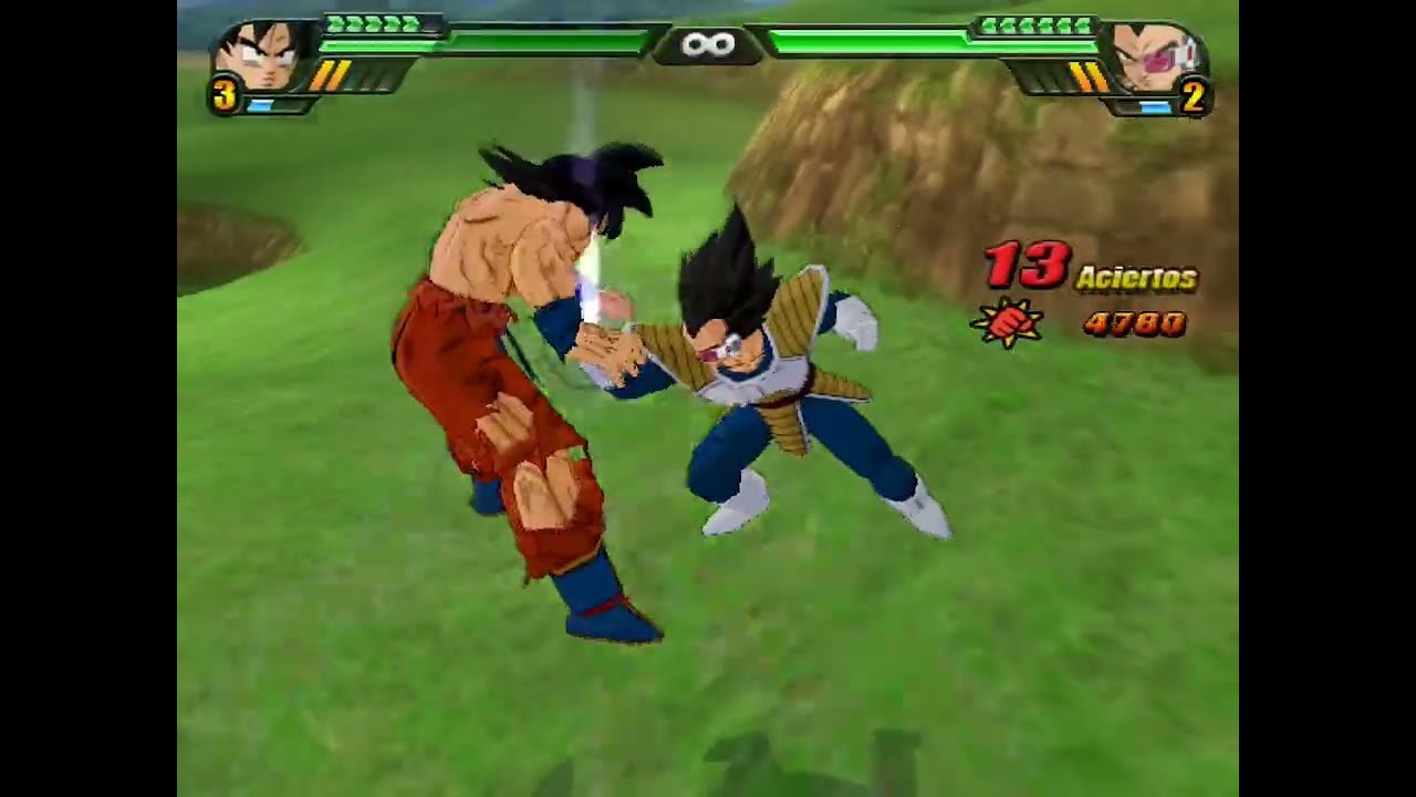 Goku vs Vegeta pelea en la Tierra con mas voces RIFE x2  (60FPS)