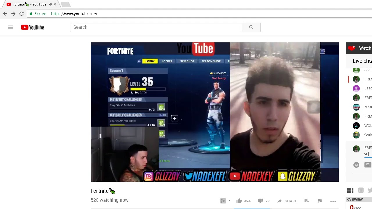 NaDeXe Shows Snapchat and Shoe Game(FUNNY AS HELL)