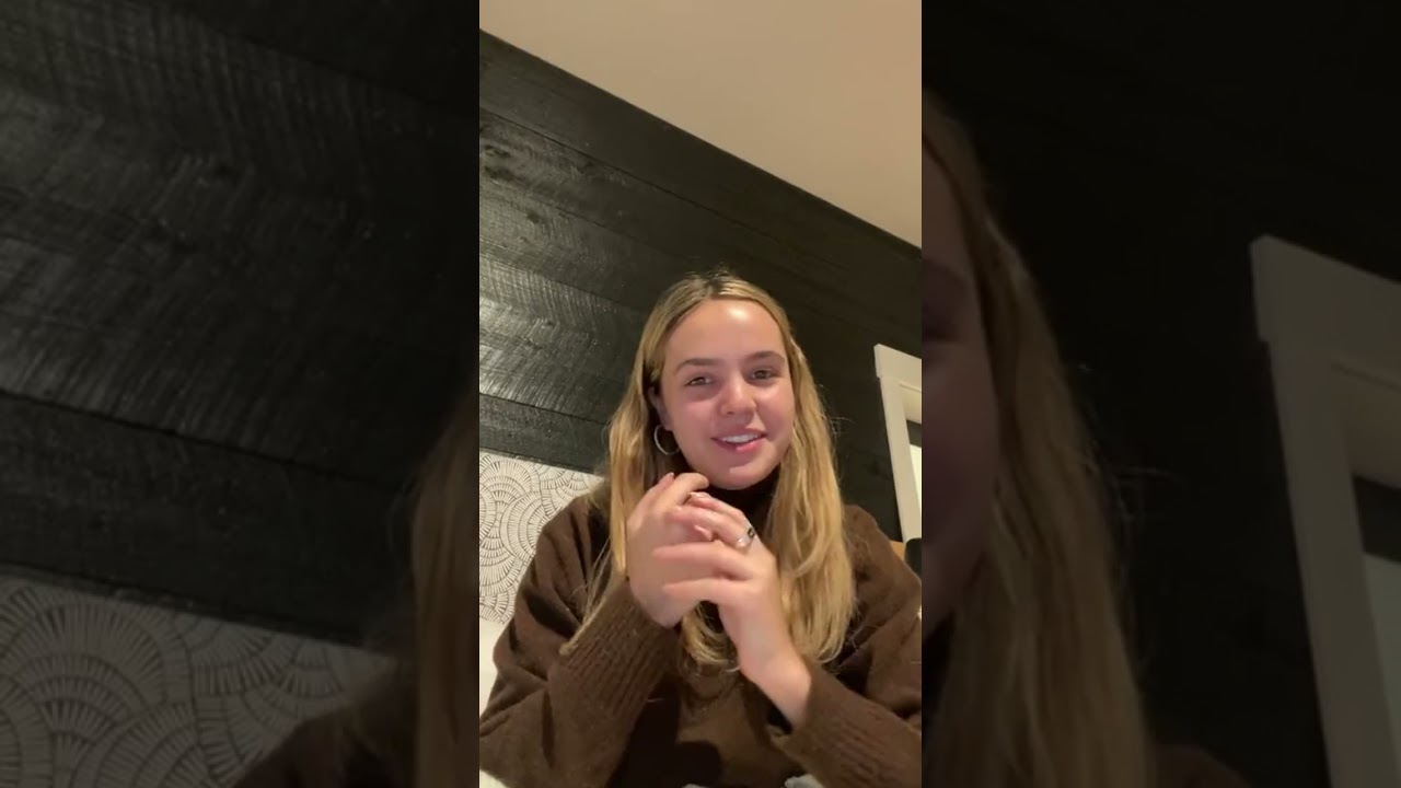 Bailee Madison | Instagram Live Stream | November 08, 2021