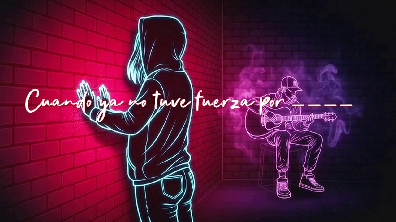Cuando ya no tuve fuerza por ____…  corridos románticos 🎻