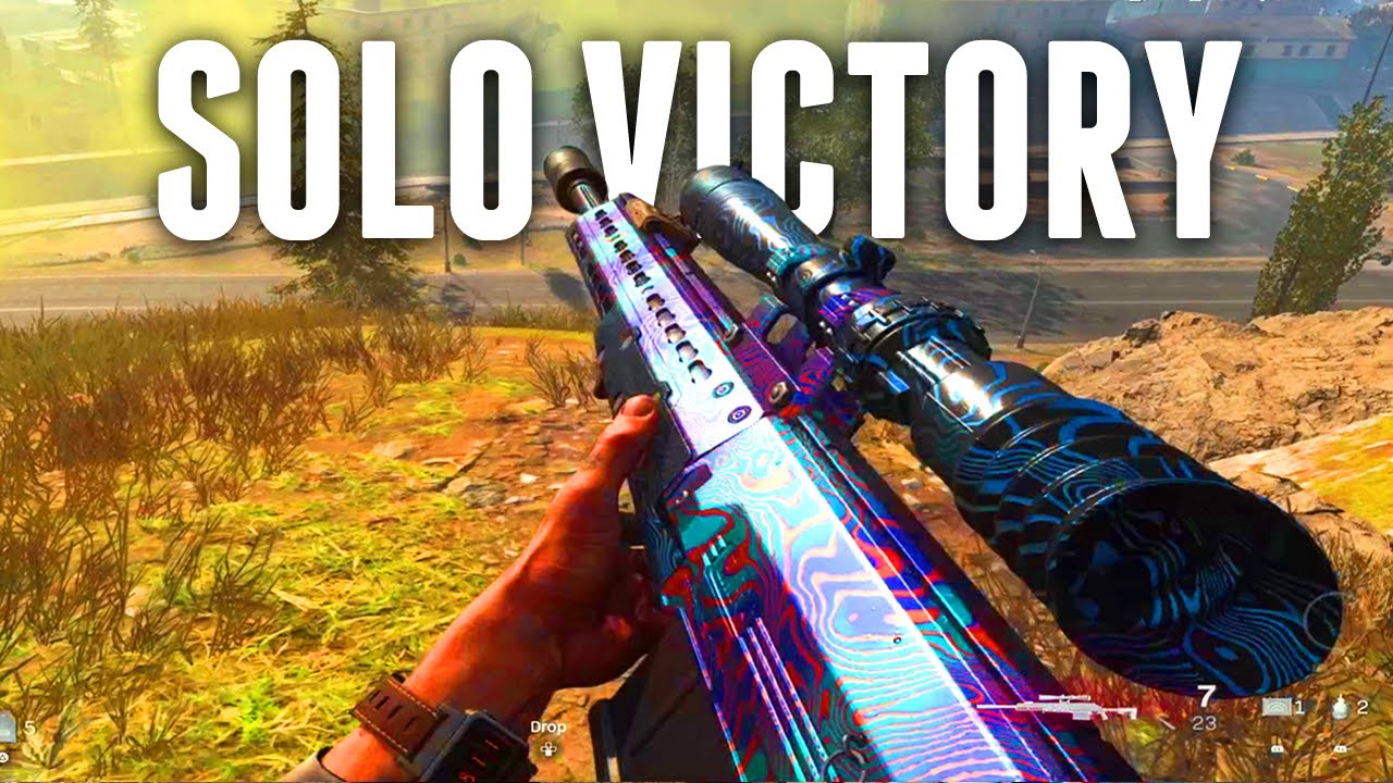My First Solo Win! - Modern Warfare Warzone