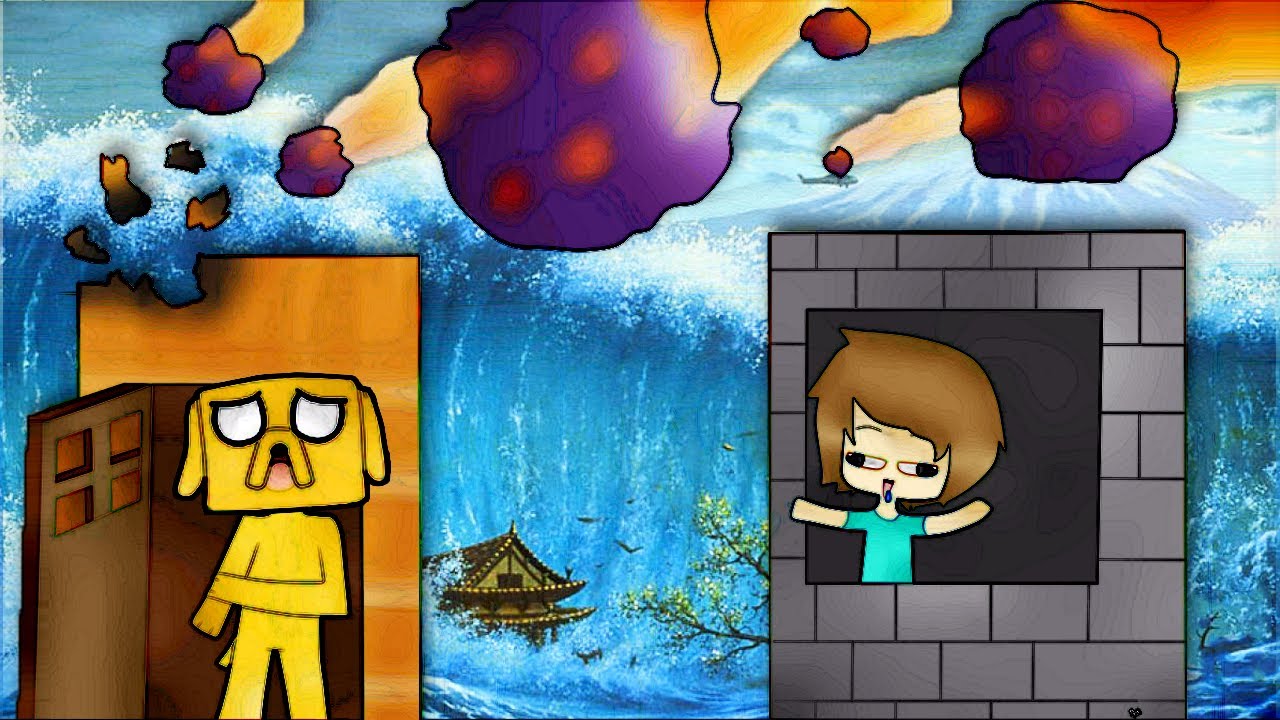 ⚠ RETO DE LA BASE Vs TSUNAMI Y MÁS!!! 🌊😱 ¿SOBREVIVIREMOS AL DIRECTO MINECRAFT?  | ESPECIAL 700K!