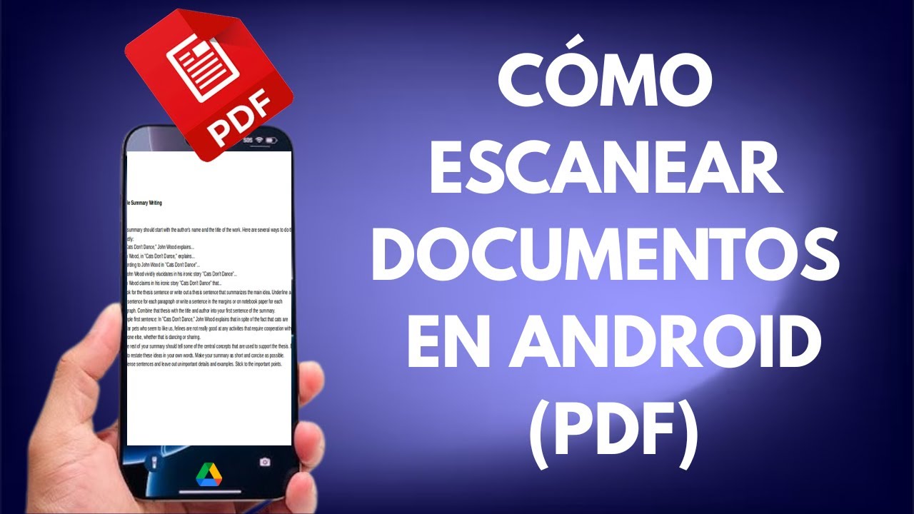 C&oacute;mo escanear documentos con tu M&Oacute;VIL Android