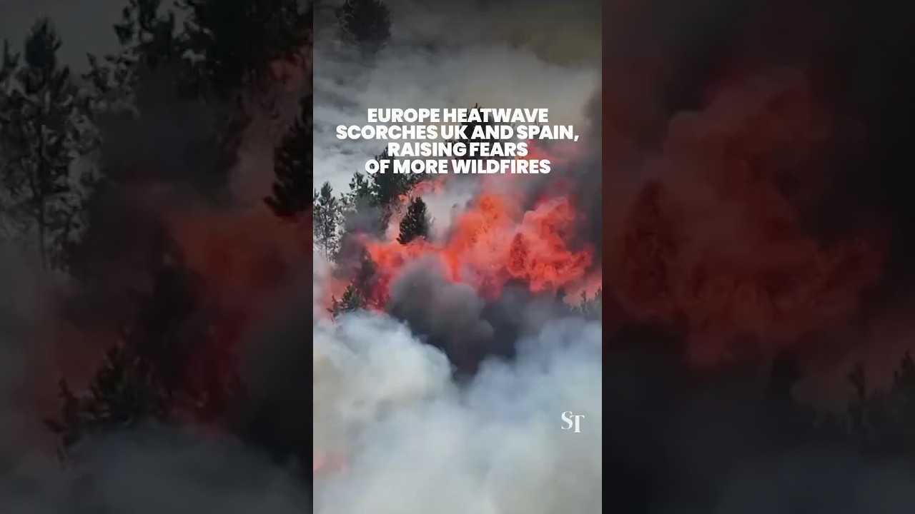 Europe heatwave grips UK and Spain, raising fears of more wildfires