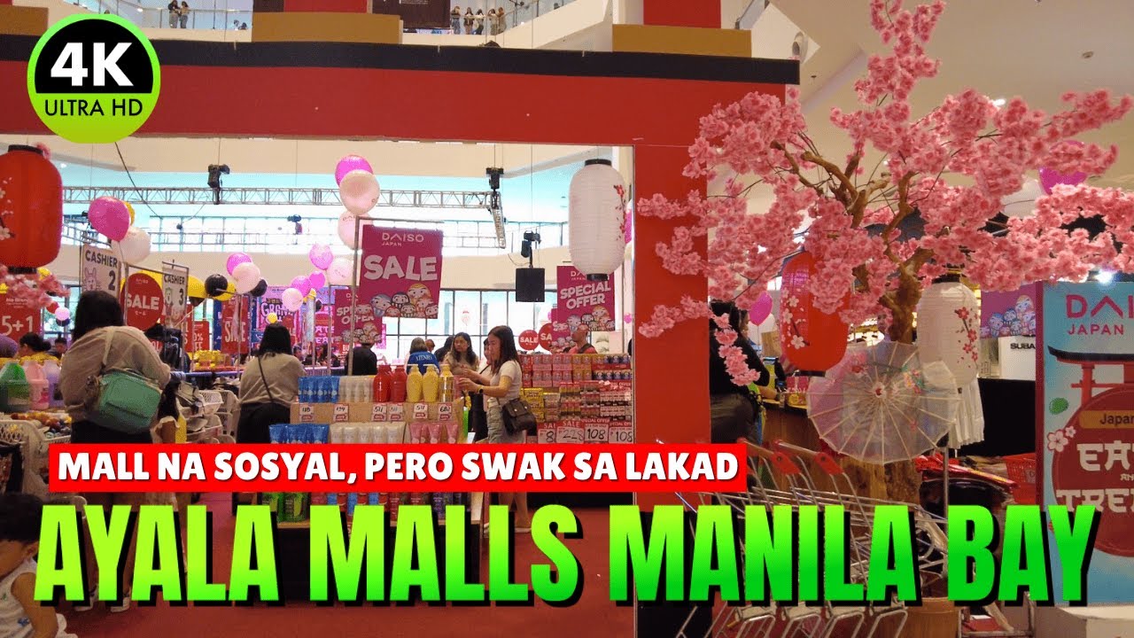 [4K] AYALA MALLS MANILA BAY BER MONTH MALLL TOUR 2025