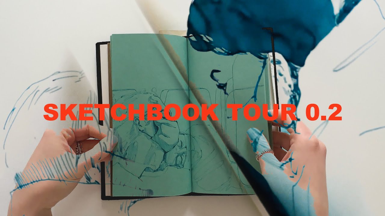 SKETCHBOOK TOUR 002 l TRAVELER'S SKETCHBOOK WITH A KAWECO FOUNTAIN PAN