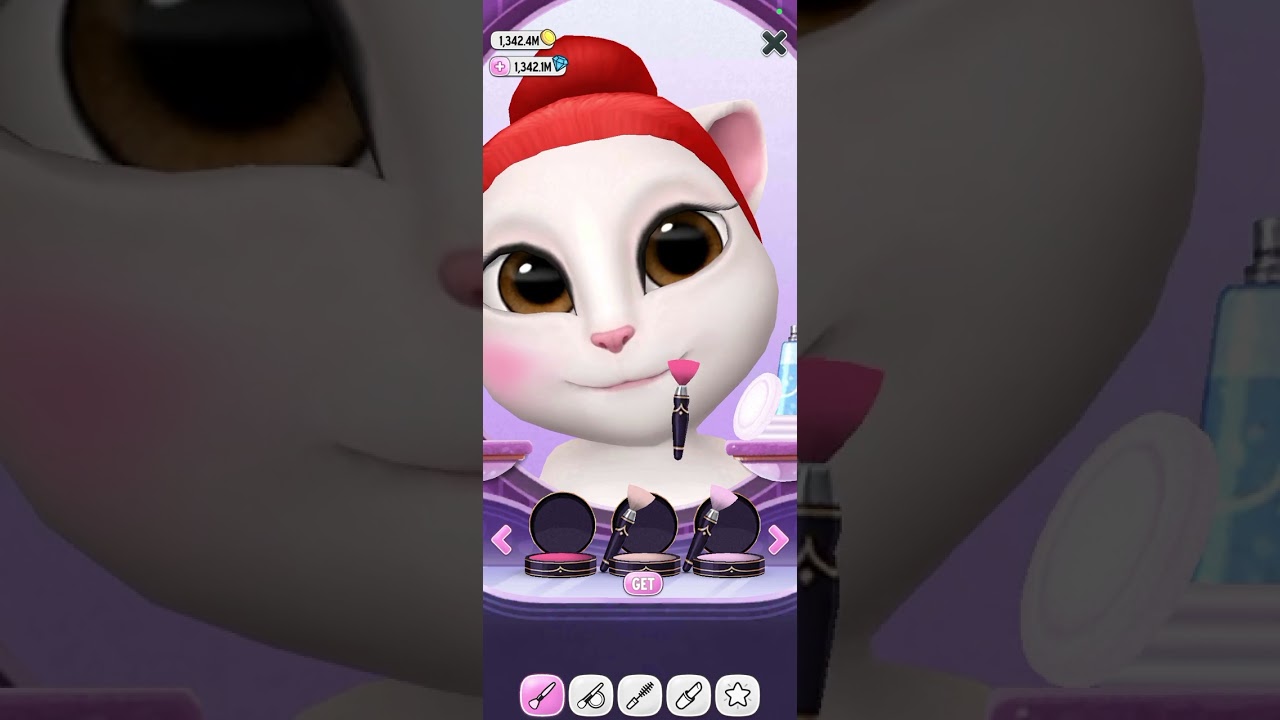 My talking Angele kidsvideo#talking #gaming #video #talking #｡⁠◕⁠‿⁠◕⁠｡,★⌒ヽ(●＾､＾●)Kiss!#