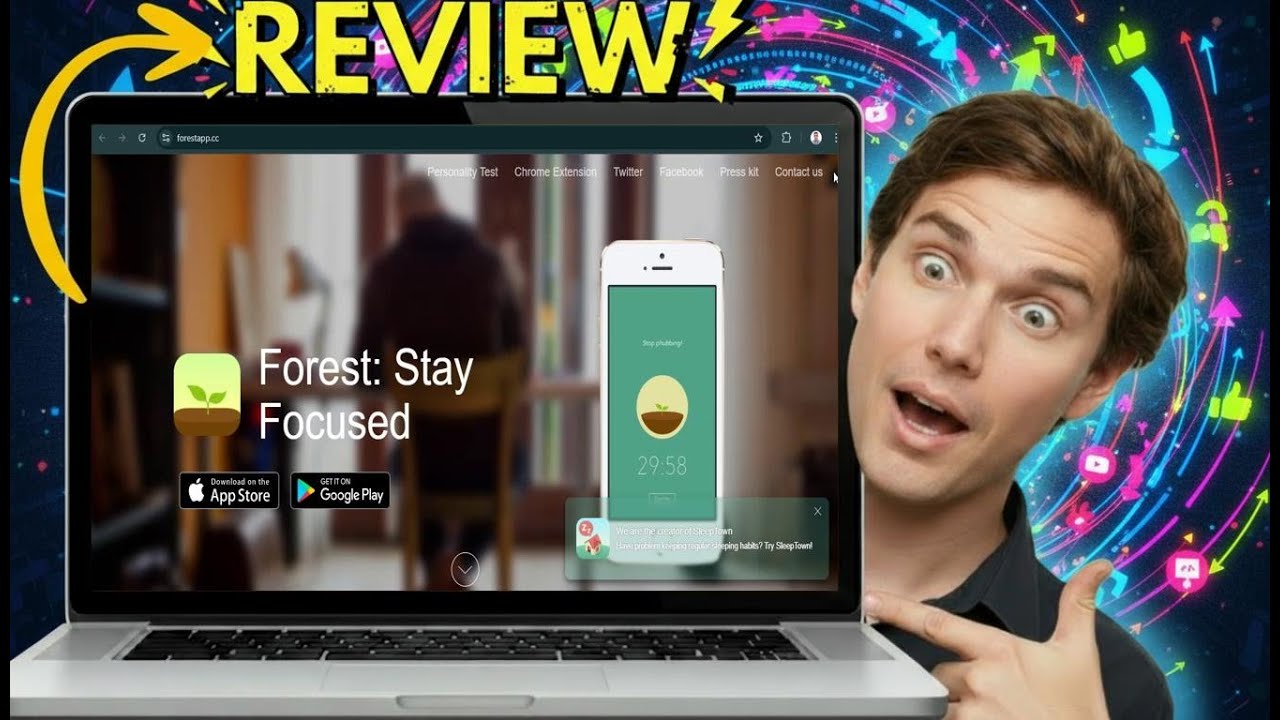 Forest Gamified Focus App Review for Productivity and Concentration