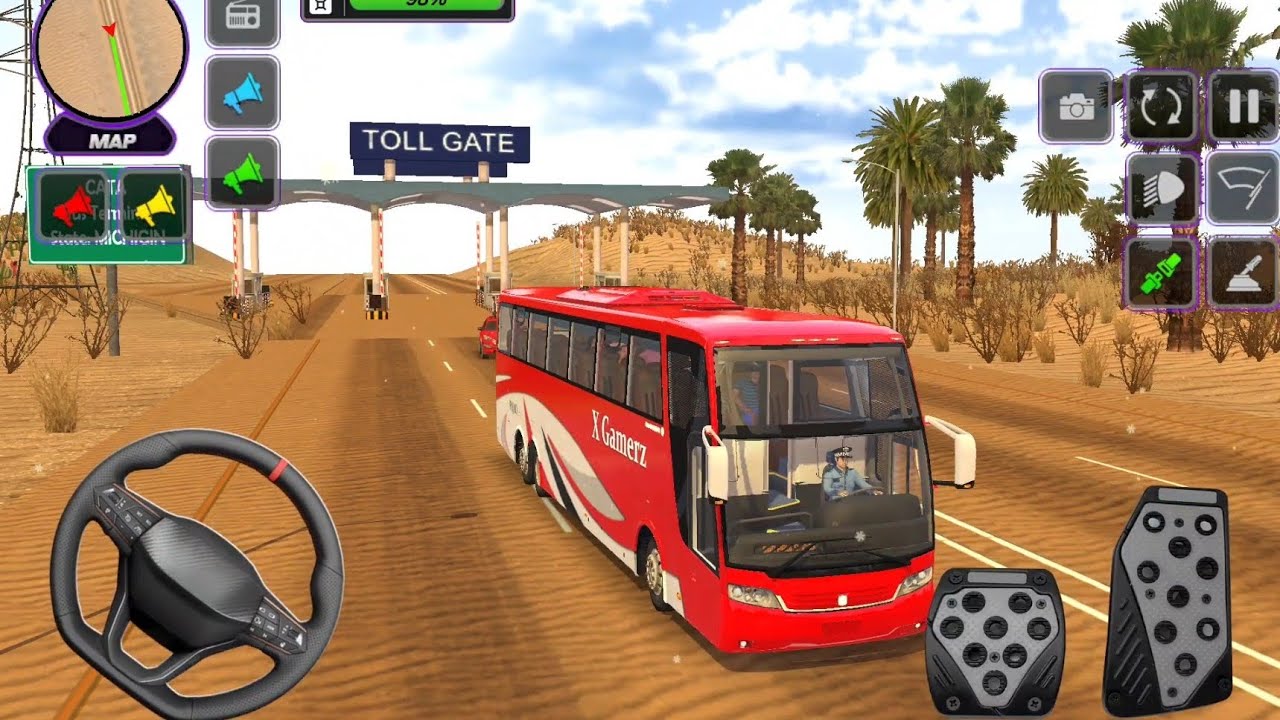 [لعبة حافلة النقل]Extreme Bus Simulator 2026: Indian Offroad Challenge (Insane Driving!)