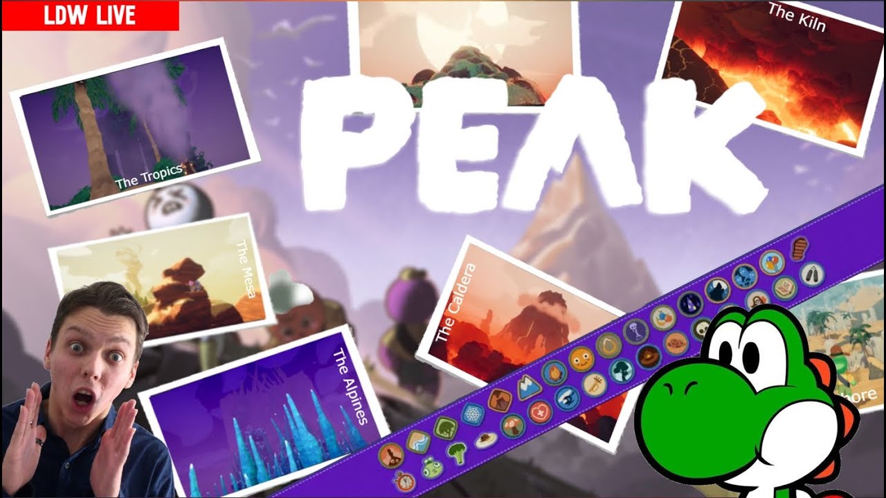 Gemeinsam den Berg besiegen! 🗻 PEAK Live Stream mit LEAK der Woche und Yoshi Cat