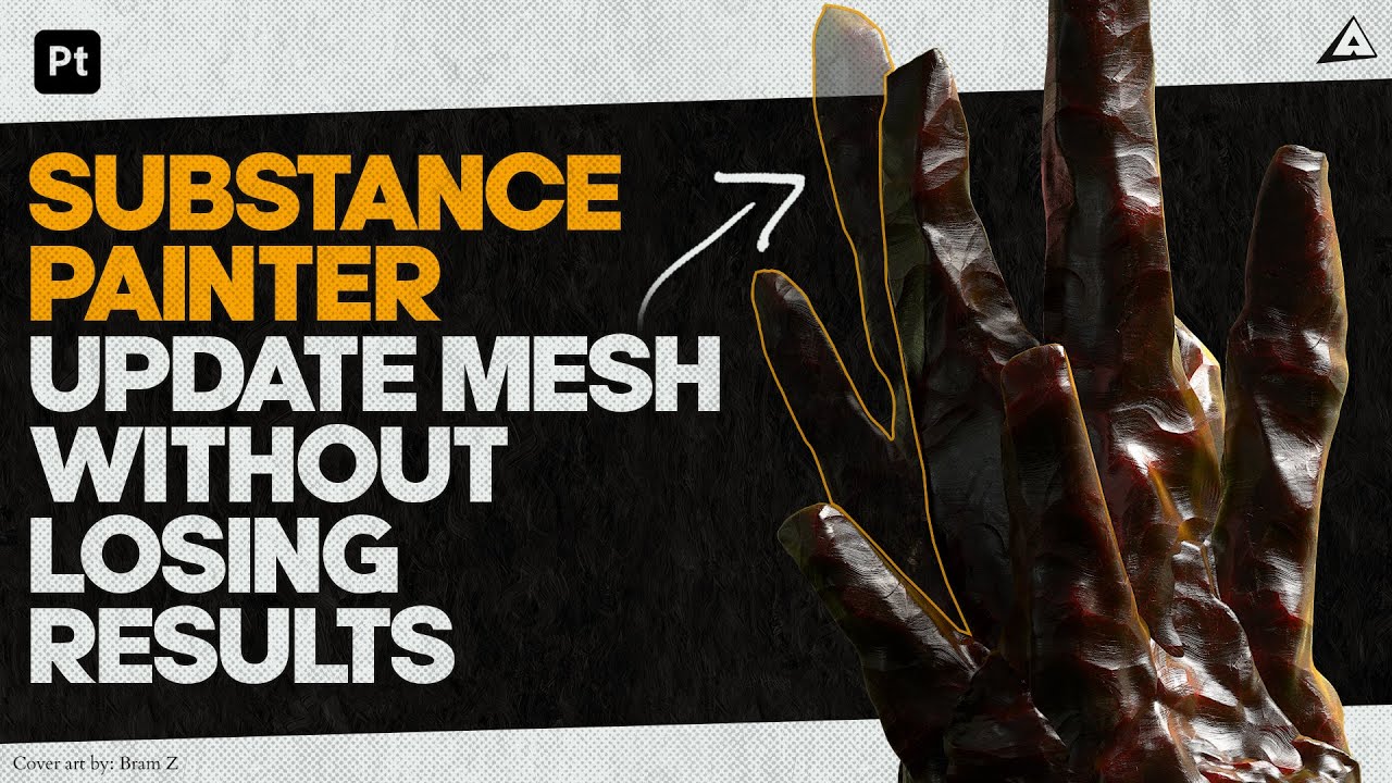 Substance Painter: How To UPDATE mesh WITHOUT Losing Result!
