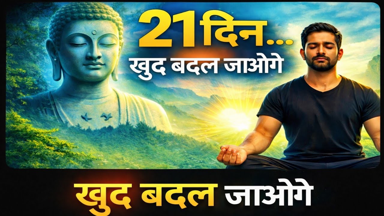 21 दिन में खुद बदल जाओगे | गौतम बुद्ध की साधना
