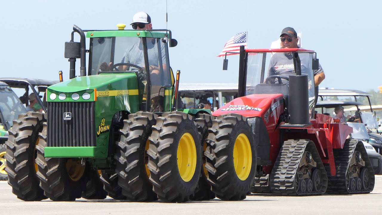 Tractor Parade at Half Century of Progress Show 2023 | Lots of Great Tractors on Display