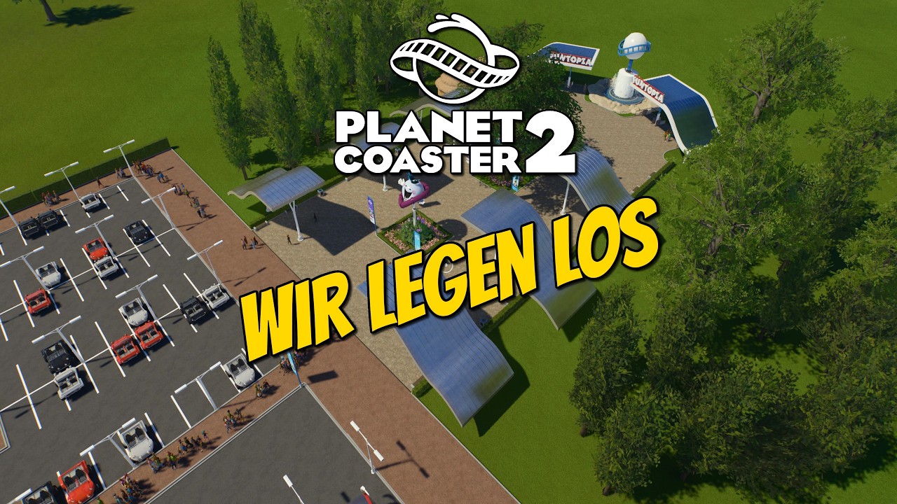 Kleiner Eingang zum Start | PLANET COASTER 2 [ PS5 ] F1
